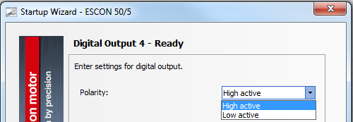 ESCON: Digital Output Wiring – maxon Support