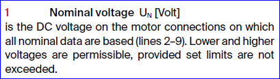 RATED VOLTAGE AND NOMINAL VOLTAGE 